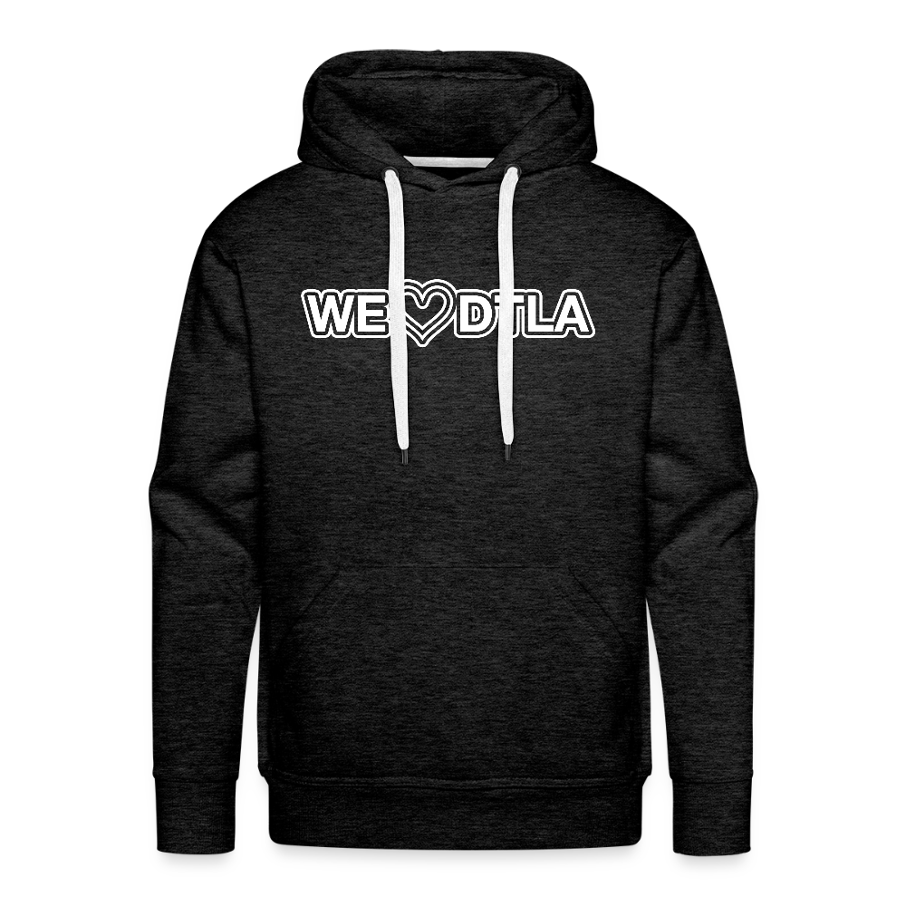 We Heart DTLA - Premium Hoodie - charcoal grey