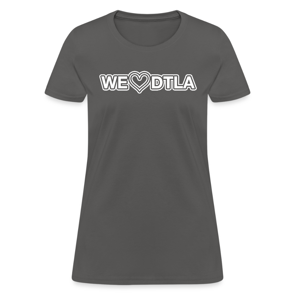 We Heart DTLA - Women's T-Shirt - charcoal