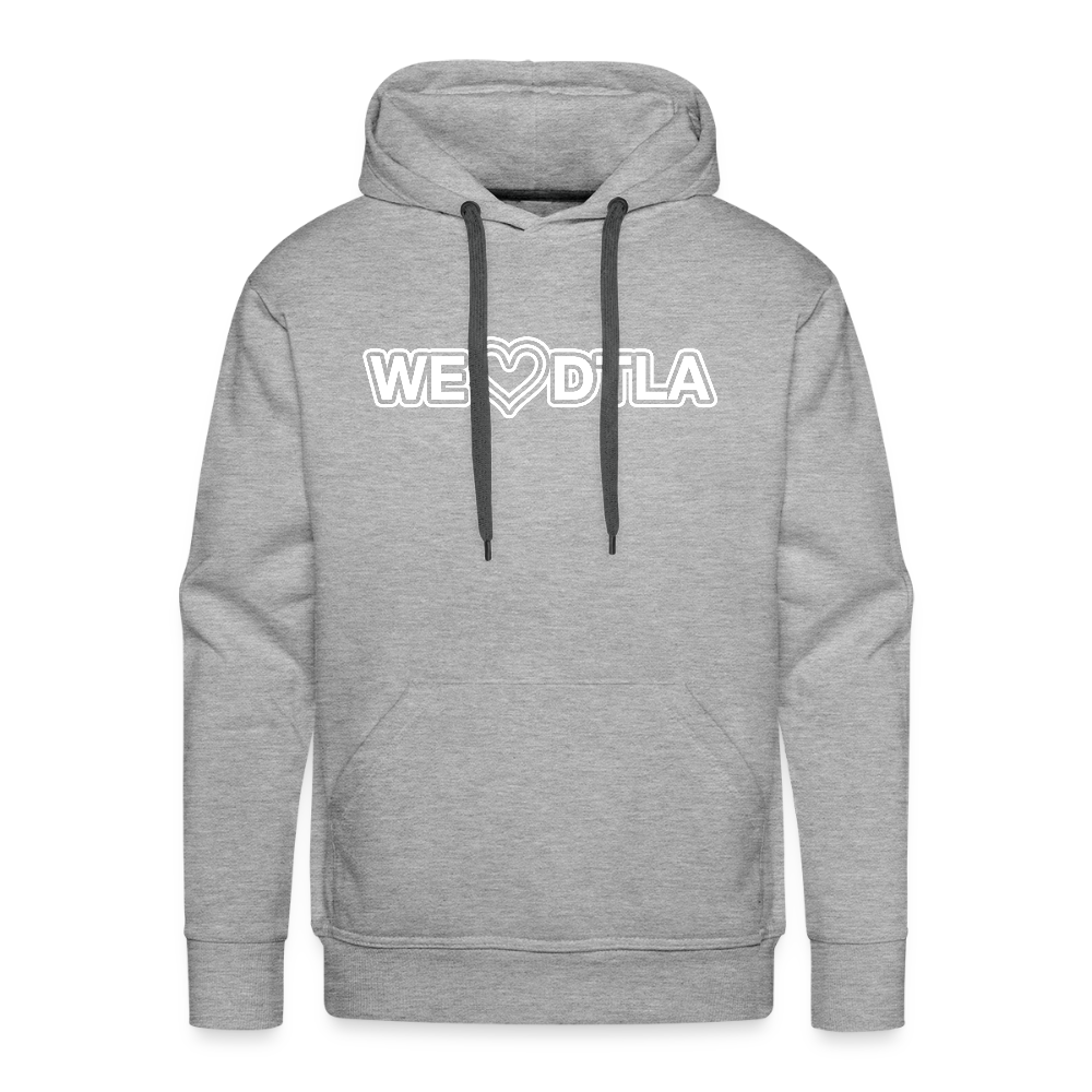 We Heart DTLA - Premium Hoodie - heather grey