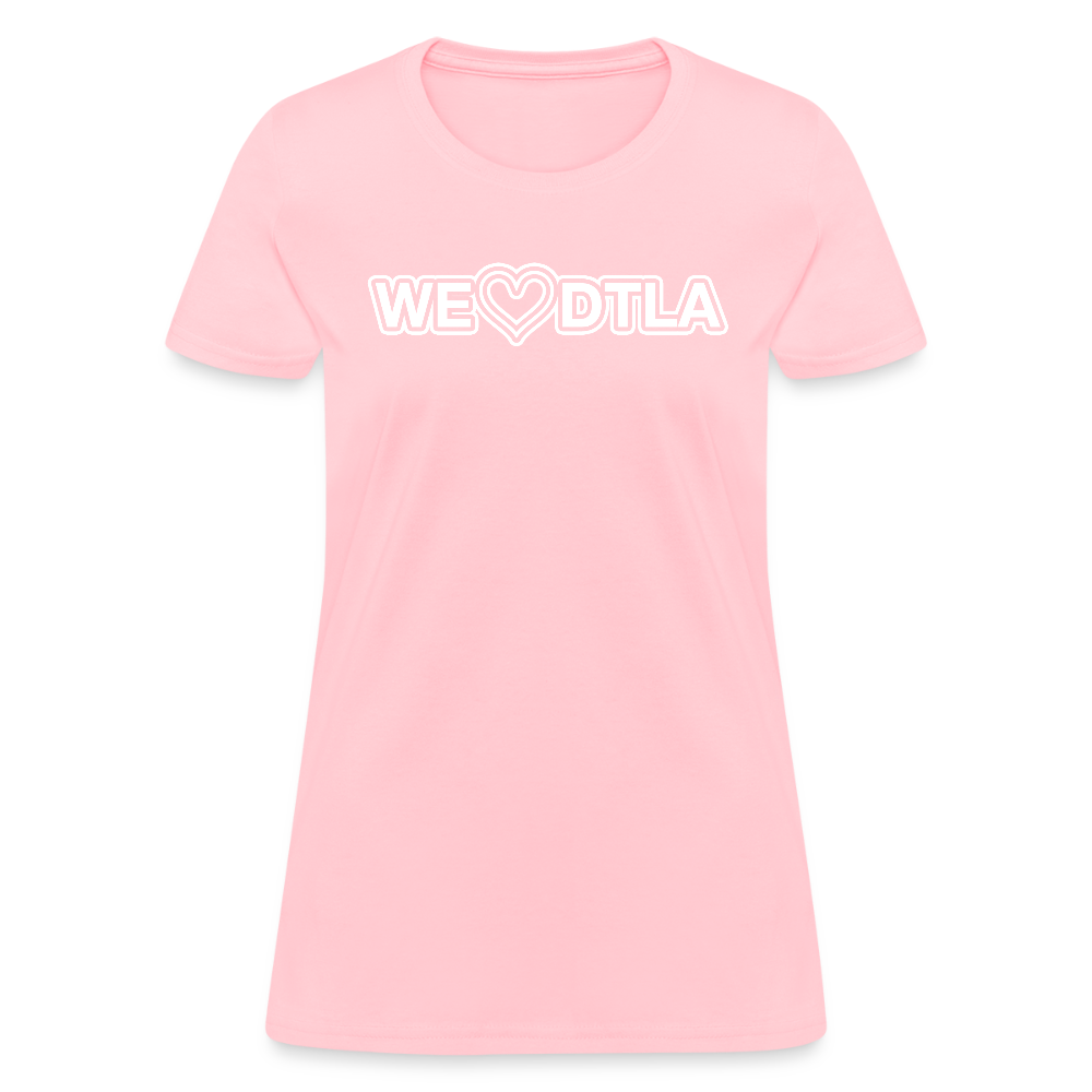 We Heart DTLA - Women's T-Shirt - pink