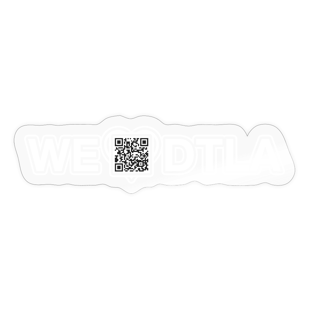 We Heart DTLA - Sticker - transparent glossy