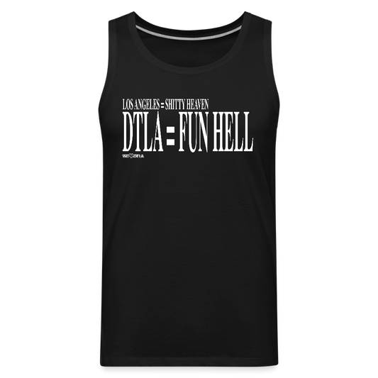 Shitty Heaven/Fun Hell - Classic T-Shirt - black