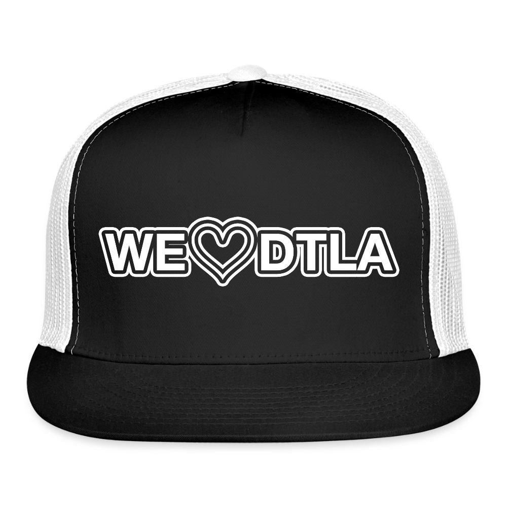 We Heart DTLA - Trucker Hat - black/white