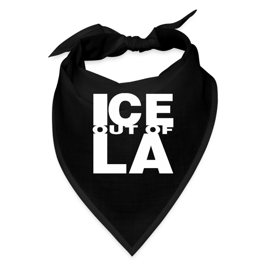 ICE OUT OF LA - Bandana - black